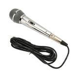 6.5mm Wired Handheld Microphone Cardioid Dynamic Singing Microphone Plug and Play for Home KTV Meeting Stage 9.8ft