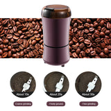 Mini Electric Coffee Grinder Cafe Grass Nuts Herbs Grains Pepper Tobacco Spice Flour Mill Coffee Beans Grinder Machine EU Plug