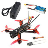 DIY FPV Racing Drone F220 220mm 5inch PNP RTF with Razer Micro 1200TVL Camera 60mm RP-SMA Antenna 5.8G 40CH FPV Goggles Monitor