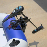 Inflatable Boat Fishing Kayak Motor Propeller Mount Bracket Folding Watersport Dinghy Accessory Kit Holder