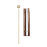 Brand New &amp; High Quality Solo Chime on Wooden Base w/ Mallet Single Rod for Yoga Meditation Energy