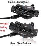 Dropship-NUTT Bike Disc Brake Kit,With A1 Cooling Disc Oil Brake,Bicycle Brake Lever,Heat Dissipating Disc Adjuster For Road/MTB