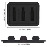 4Pack Guitar String Muter and Sound Hole Cover Set Fit for 38/39 40/41 Inch Acoustic Guitar Feedback Buster Prevention