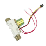 G1/2" Nickeled Hot Water Flow Valve BSP 100 Celsius Water Turbine Meter 12V 1-30L/min Flow Meter Water Sensor iSentrol