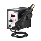 Brushless Hot Air Rework Station LED Digital 100℃-480℃ (212℉-896℉) Adjustable Air Flow 700W Portable Electric Desoldering Gun