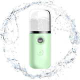 Nano Facial Mister Portable Nano Mist Sprayer Cool Mist Facial Steamer Handy Mist Sprayer for Skin Care Makeup 40ml