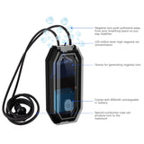 Mini Air Purifier Home Portable 800Mah Battery 120 Million Negative Ion Ionizer Gift Car Hanging Neck Air Purifier