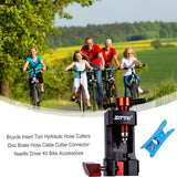 ZTTO MTB Bicycle Insert Tool Hydraulic Hose Cutters Disc Brake Hose Cable Cutter Connector Needle Driver Kit Bike Accessories