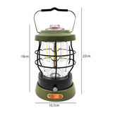 Rechargeable Camping Lantern Fishing Travel Tent Light Lamp Garden Hanging Light for Yard Patio Lawn for Outdoor Light 2023