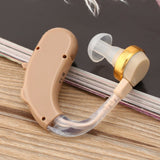 JECPP F-189 Hearing Aid Digital Almost Invisible Personal Sound Hearing Amplifier Digital Chip and Frequency Control