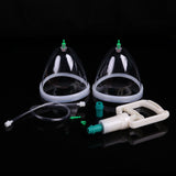 123mm Big vacuum Cupping For Women manual Breast enlargement massage Jar Nipple Sucker Chest Cupping Pump Suction Cups