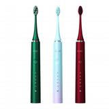 USB Rechargeable Sonic Electric Toothbrush 5 Mode Waterproof Fast Chargeable Electric Tooth Brush Heads Adult S2 Couple Gift
