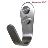 3 Sizes Stainless Steel Door Hooks Hanging Hanger Holder for Hanging Coat Cloth food in kitchen Strong