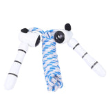 Adjustable Skipping Rope Kids Adults With Wooden Handles Braided Tangle-Free Jump Rope for Fun And Outdoor Fitness Jump Rope