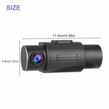 2 inch HD 1080p hidden driving recorder car 3lens car dvr,Three Channels with IR Night Vision Car Camera SD Card  Dashboard