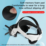 For DJI FPV Drone Goggles Head Strap Holder Hole Adjustable Head Strap for DJI FPV Glass V2 VR Goggles Accessories