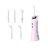 Oral Irrigator Portable Water Dental Flosser USB Rechargeable Water Jet 150ML Waterproof Teeth Cleaner 5 Nozzle