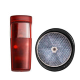 12m sliding garage door gate opener infrared beam Reflective Photocell for electrical gate photoelectric switch gate photocells