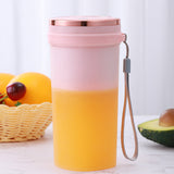Mini USB Rechargeable Juice Blender Protable Blender Shaker Vegetable Fruit Mixer Maker Water Cup for Home Office Travel
