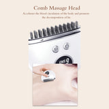 Electric Meridian Brush Portable Handheld Microcurrent Body Massager Slimming Body Healths Care Device