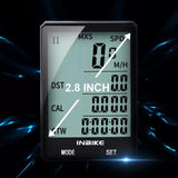INBIKE Rainproof MTB Bike Computer Bicycle Speedometer Wireless Wired Odometer Cycling Watch LED Screen Measurable Stopwatch