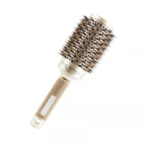 Round Hair Comb Hairdressing Curling Hair Brushes Ceramic Iron Hair Comb Brush Curler Comb Round Comb Hair Brushes