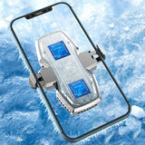 Usb Phone Cooler Semiconductor Dual Cooling Fan Radiator Smartphone Temperature Display Heat Sink Cell Phone Gamer Coolers