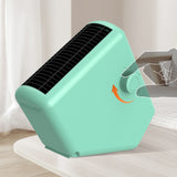 Mini Electric Fan Heaters Portable Electric Space Heaters Fast Heat-up Overheat Tip-over ProtectionLow-Noise Silent Compact Elec