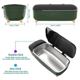 Contact Lens Washer Ultrasonic Jewelry Cleaner Bath For Watches Glasses Denture Teeth Makeup Brush Cleaner EU Plug