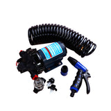 12V dc water pump 70psi  4.1bar 5.5GPM 20.8LPM wash down pump kit for housegarden/RV/desk/boatmarine/car wash