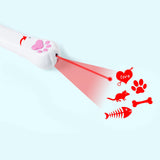 Interactive Pet Cat Laser Toy LED infrared USB Rechargeable 5 Patterns Funny toys for Cats Dogs Accessories for dropshipping