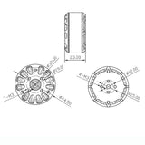 Tarot Martin 4012 Brushless Motor 6S 320KV Efficient Long Endurance Motor TL40P12 for DIY RC Multi Rotor UAV Drone