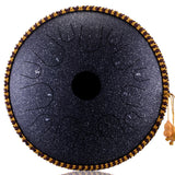 steel Tongue Drum 14 inch 14 tone  Drum Handheld Tank Drum Percussion Instrument Yoga Meditation Beginner Handpan