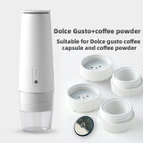 Vehicle-mounted Portable Coffee Machine Nespresso Capsule Coffee Maker 3 In 1 Dolce Gusto Power Tea Car  Cafeteras Elect