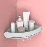 Toilet Rack Free Punch Toilet Toilet Washstand Triangle Suction Cup Wall-Mounted Bathroom Storage Rack