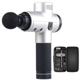 Booster Massage Gun LCD Display Electric Neck Massager Smart Muscle Body Massage Pain Relief Relaxation Exercising Equipment