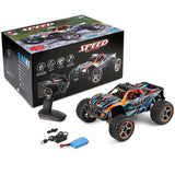 Wltoys 104009 1/10 Scale 2.4G Brushed RC Car 4WD High Speed Vehicle Models 45km/h RTR Truck Buggy Toys Adults Children Gifts