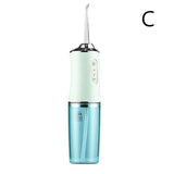 Waterproof Oral Irrigator Electric Dental Scaler USB Charging Water Floss Pick Jet Flosser Teeth Cleanser Tools Tartar Removal