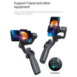3-Axis Handheld Gimbal Stabilizer w/Focus Pull & Zoom for iPhone Xs Max Xr X 8 Plus 7 6 SE Samsung Action Camera