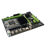 X58 Motherboard LGA1366 Computer Motherboard Support RX Graphics Card With X5675 CPU+DDR3 8GB 1600Mhz RAM+Switch Cable