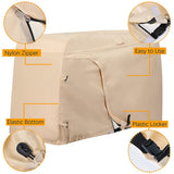 Rainproof And Sunscreen Golf Cart Cover Thickened Protective Cover 600D Oxford Cloth For Club Car