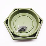 New outdoor bird feeding house gazebo hanging wild bird feeder cage outdoor container with sling bird feeder garden decoration