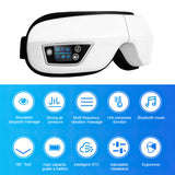 6D Smart Airbag Vibration Eye Massager Eye Care Instrumen Heating Bluetooth Music Relieves Fatigue And Dark Circles With Heat
