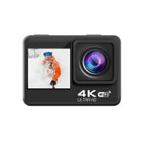 Action Camera 4K 60FPS 24MP 2.0 Touch LCD EIS Dual Screen WiFi Waterproof Remote Control 4X Zoom Helmet Sport Video Recorder