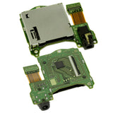 Game Cartridge Card Slot Replacement Reader Console Headphones Jack Port Socket for Nintendo- Switch Repair Parts