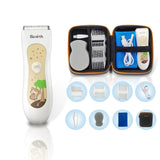 Baby Hair Trimmer Profession Safety Mute Waterproof Kids Hair Clipper USB Charging Automatic Gather Baby Sleep Haircut Home-Use