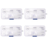 Dropship-4X Optical Glasses Repair Kit Eyeglass Repair Screws Tool Box Eyeglass Sunglasses Screw Nut Nose Pad Assortment Set