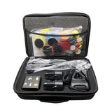 Portable Car Polishing Machine Mini Electric Auto Polisher Handheld Rechargeable Car Polishing and Sanding Waxing Machine Kit