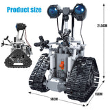 408Pcs Stad Creatieve Rc Robot Elektrische Bouwstenen High-Tech Afstandsbediening Intelligente Robot Bricks Speelgoed Voor