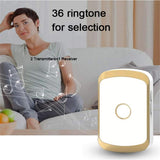 Wireless Doorbell Home Welcome Smart Doorbell 300M Long Wireless Distance 36 Songs Home Security Waterproof Touch Button